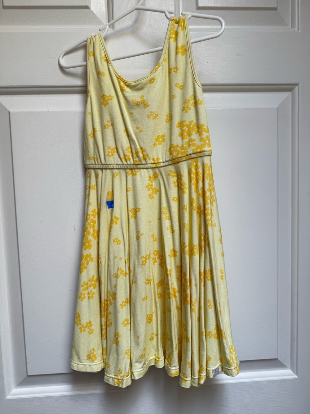 OMI JO 4T Twirl Yellow Floral with Pockets Sleeveless Circle Dress Girls WDW